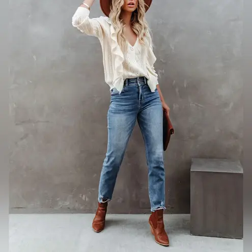 Elan Josalee Button Front Knit Cardigan