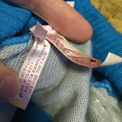 Retro Y2K striped sexy sweater dress Size L