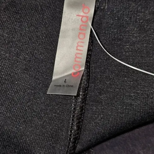 Commando NWT‎  Womens Black Faux Leather 7/8 Trouser Pants Large - Image 5