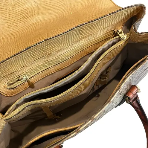 Brahmin Leather Embossed Bag