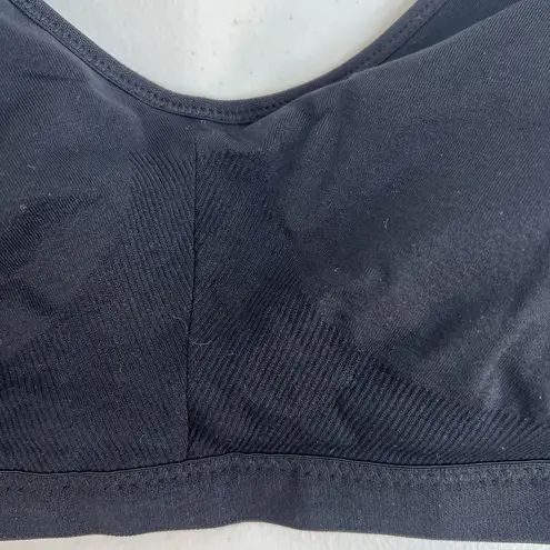 Felina Medium M Bra Seamless Side Smoothing Wireless Removable Padding Black - Image 4