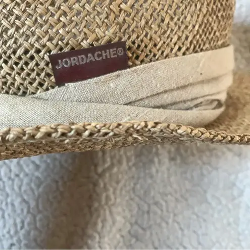 Jordache Vintage Straw Hat Size Large