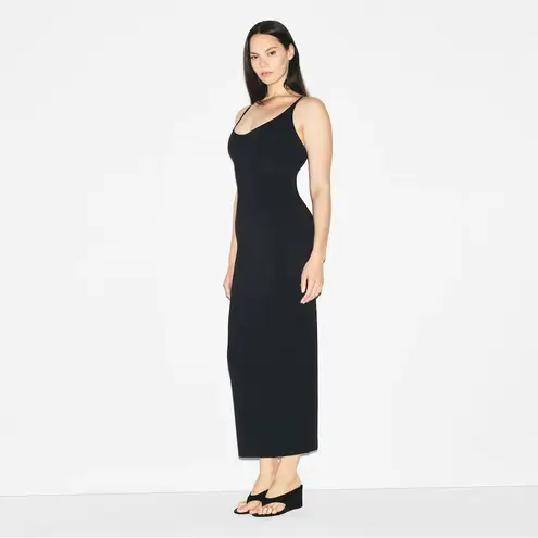 SKIMS Smooth Lounge Skimpy Scoop Neck Dress- Size XS