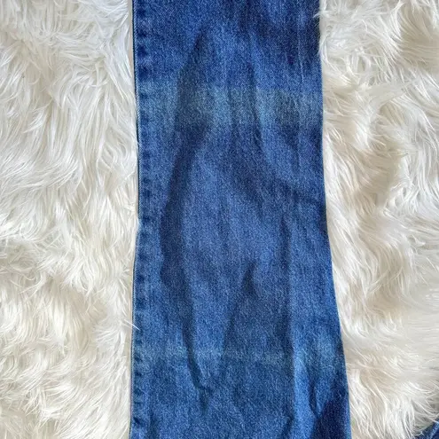 North Crest Jean Co Vintage 90s Mom Jeans Tapered Leg Blue