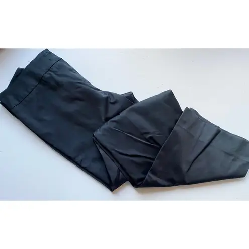 Escada • Solid Black Cotton Trousers Size XXS