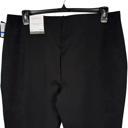 Rafaella X-Large Slim Leg Slimming Fit Ponte Pants Stretch Flat Front Pull-On