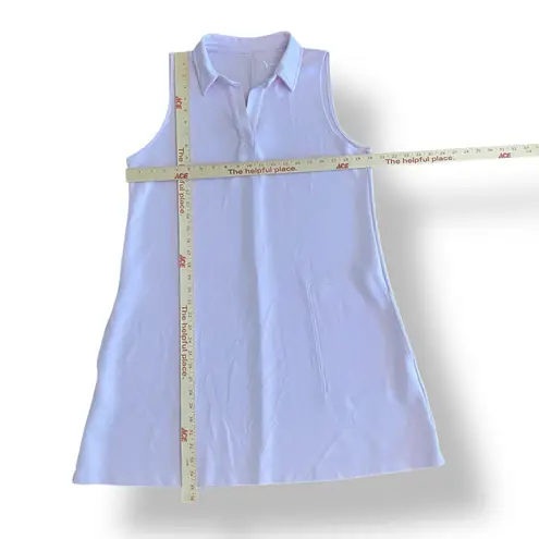 Natural Reflections Women’s Lilac Snow Soft Haven Polo Dress Size L Sporty