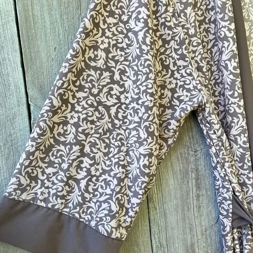 Marilyn Monroe Women’s Vintage Night Dress And Robe Set Size Small Mauve & White