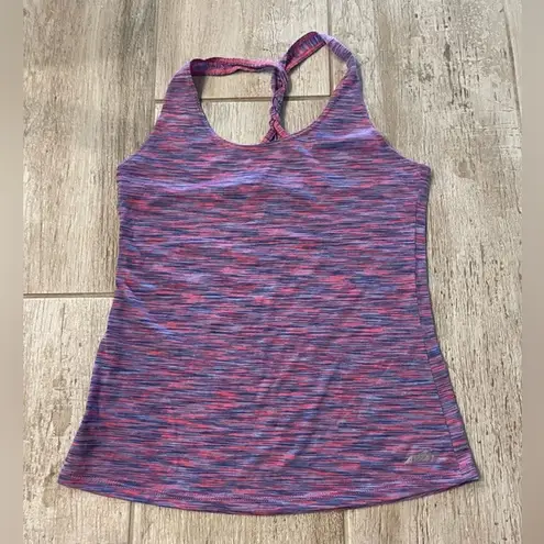 Avia Twist Back Striped Athletic Tank