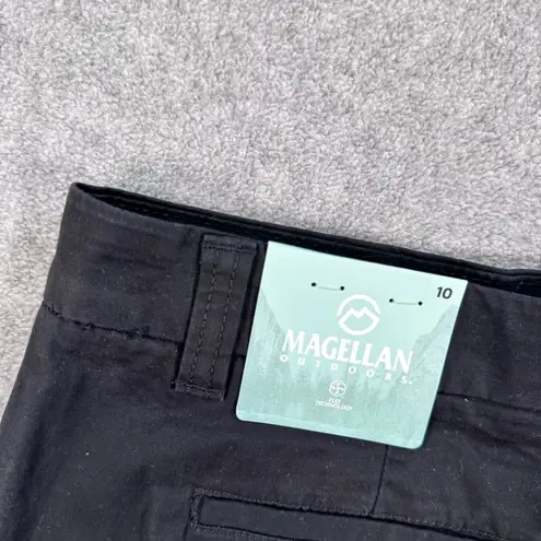 Magellan outdoors Magellan Outdoor Happy Camper Shorts Women's 10 Black 4" Inseam New Flat Front