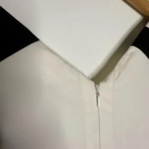 Karen Millen Stripey Colorblock Shift Cap Sleeve Dress Size 8