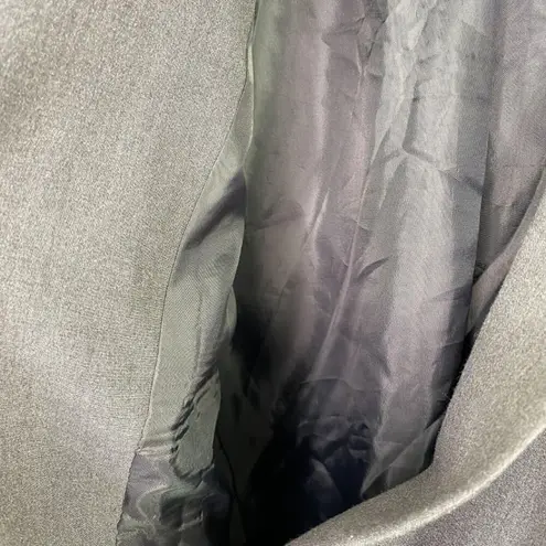 Tahari ASL Grey One-Button Long Sleeve Blazer Jacket Women's Size 12