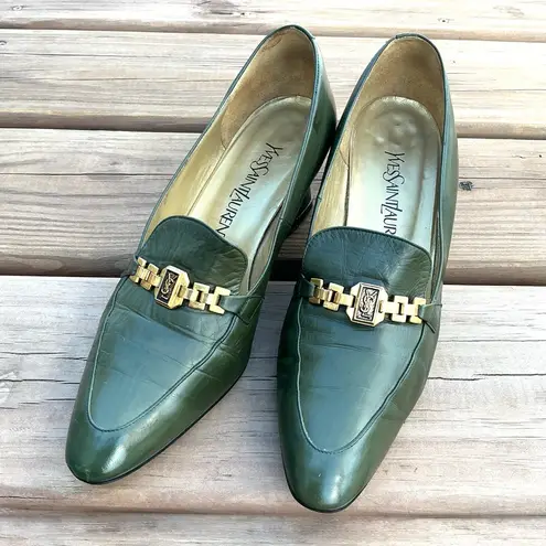 Saint Laurent YVES 🌹Stylish elegant leather shoes