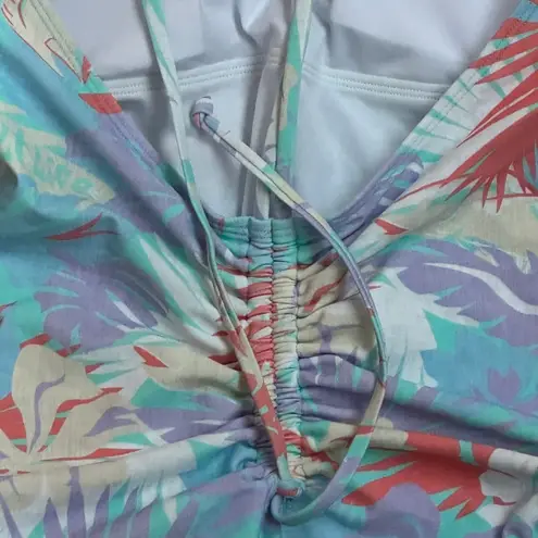 Salt Life Women’s Tropical Floral Print One-Piece Swimsuit NWT