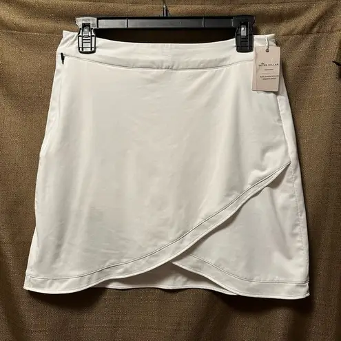 Peter Millar NEW  Laura Wrap Skort Womens Size Small White