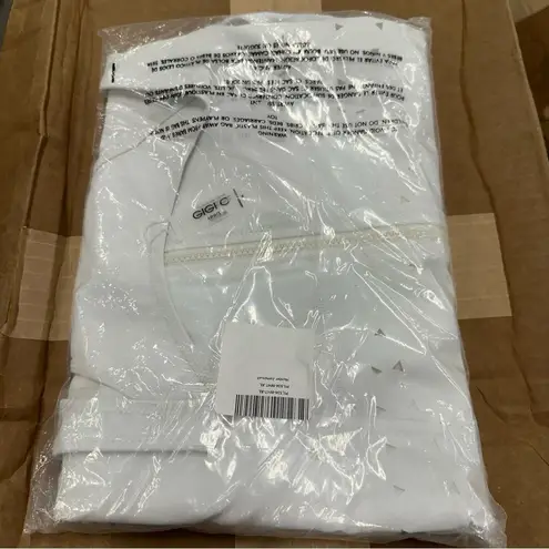 New Gigi C Hunter Jumpsuit Catsuit White XL