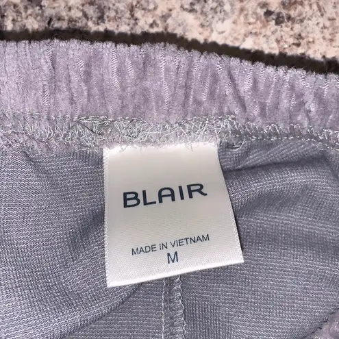 Blair Corduroy Short Pants Grey Elastic Waist pockets