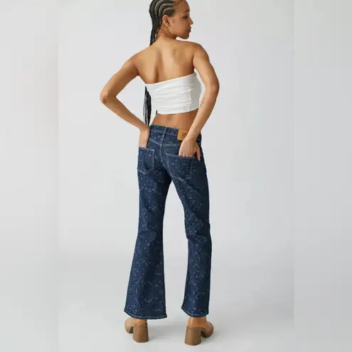 Urban Outfitters  BDG Low Rise Printed Flare Jeans