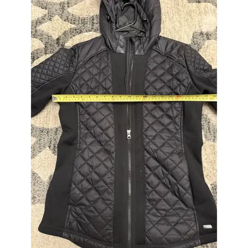 MPG 3M Thinsulate Women's Long Sleeve Hoodie Jacket Black Medium