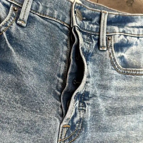 Driftwood Goldie High Rise Stretch Jean Shorts Size 26