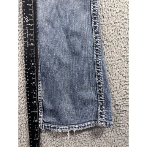 Silver Jeans Silver Twisted Jeans Women 27x29 Low Rise Distressed Destroyed Bootcut