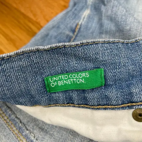 United Colors Of Benetton Blue Flare Jeans