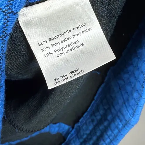 Akris Punto Sheath Dress Blue Sleeveless Knee-Length Shift Career Office Sz 10