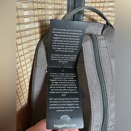 Baggallini NWT - Back to Basics Backpack - Steel Mini Backpack
