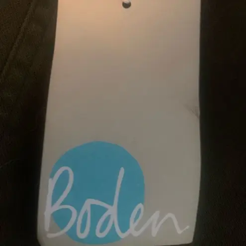 Boden NEW Karin Marsh Dark Green Chino 6” Shorts | US 10