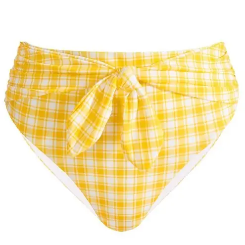 Veronica Beard 💕💕 Catarina Bandeau Bikini Top (L) + Azoia Tie Waist Bottom (XL)