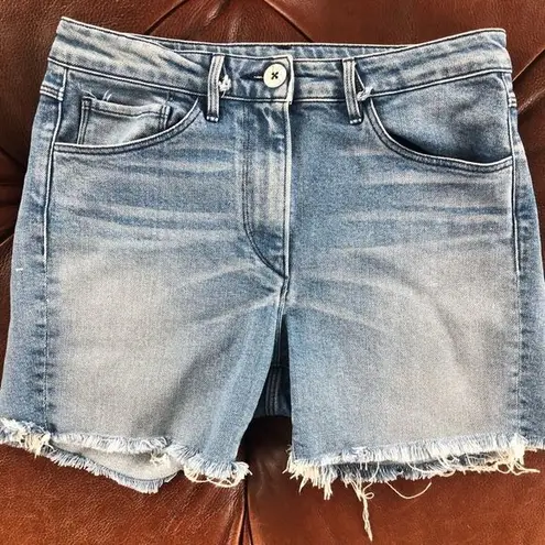 3x1  Denim Jean Shorts Raw Hem 4” Inseam 25