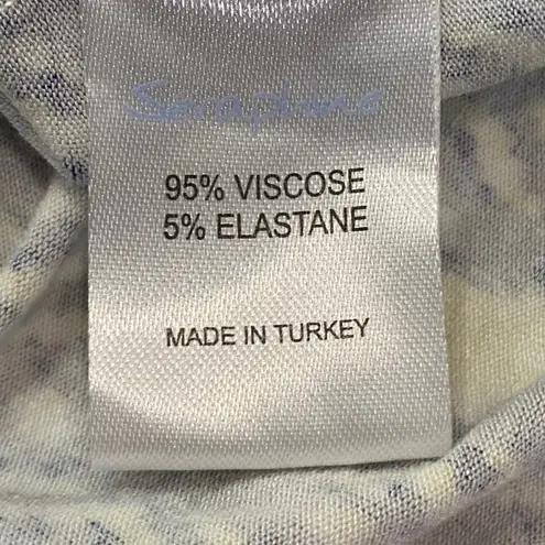 Seraphine Purple Aztec print Long Sleeve Maternity Dress Size 6