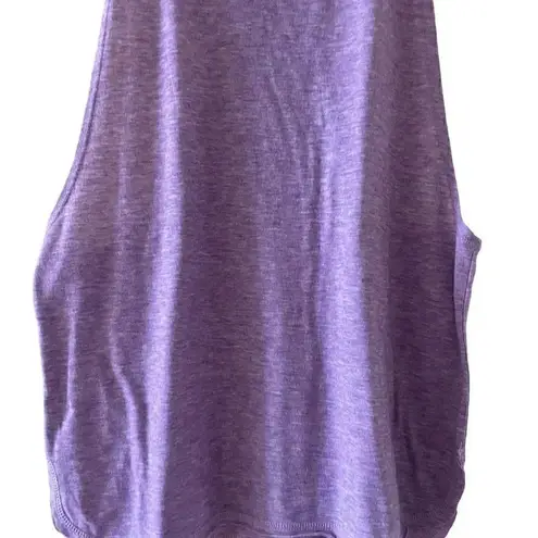 icyzone Lavender Women’s Racerback Athletic Sleeveless Soft Tank Top SZ S #1118