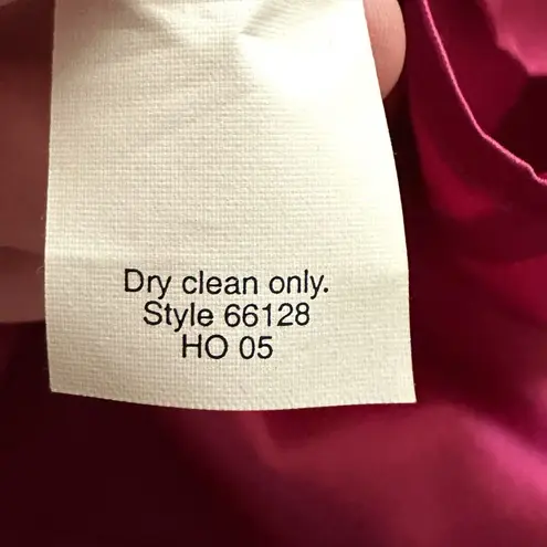 J Crew Formal Dress 8 Strapless Midi Raspberry Bow Event Party Dance