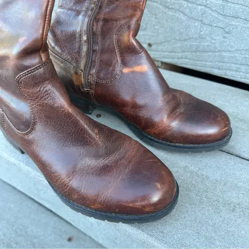 Rockport adiPRENE by adidas Brown Leather Knee High Riding Boots 6.5