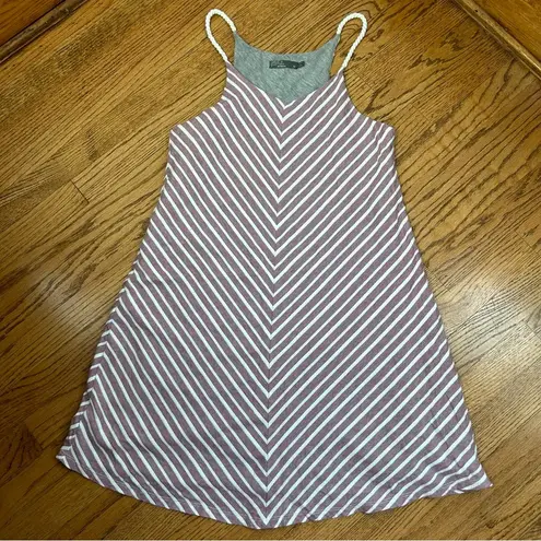 prAna | Seacoast Striped Rope Nautical Mini Swing Dress Size M