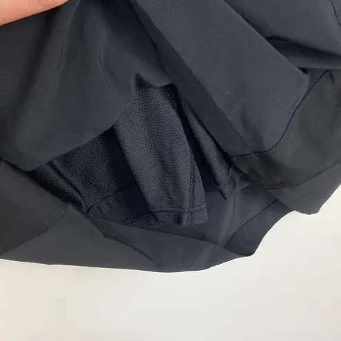 Athleta  Expedition Skort Dress Women's Size 0 Black Pockets Active Travel