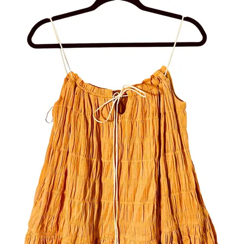 Mon Renn Zest Midi Dress in Papaya New with tag Orange