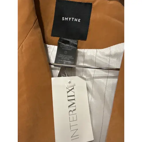 Smythe DB Tuck In Blazer Size 2 Orange