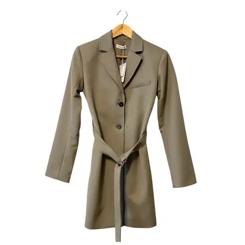 ANINE BING New The Campbell Blazer, Trench & Mini dress all in One Size: XXS