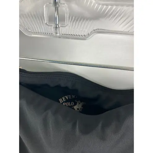 Beverly Hills Polo Club NWT Black Pocket Leggings Size Medium 22"