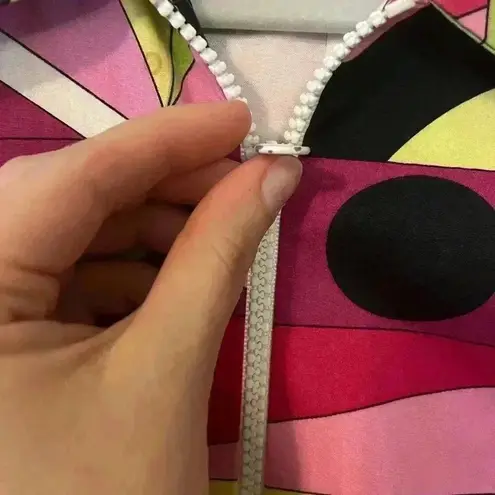 Maggy London Zipper Blazer Jacket Size 8