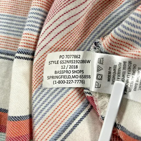 Natural Reflections Women's 2X Striped Open Front Cardigan Poncho Boho Fringe