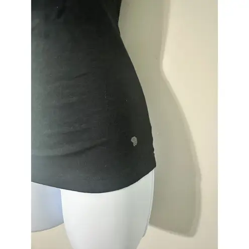 Mountain Hardwear Black V Neck Wrap Front Tank Top Women's S
