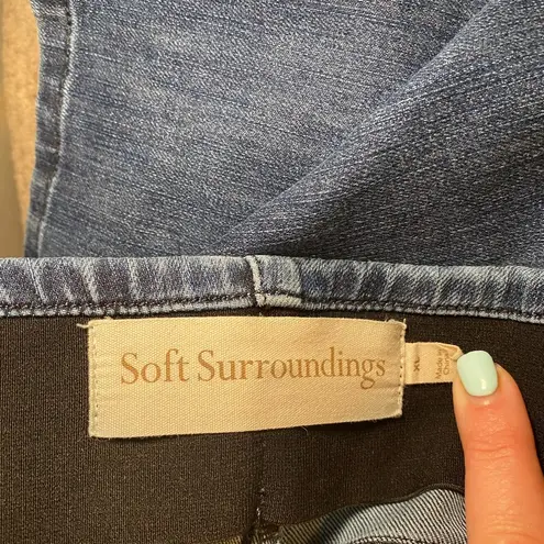 Soft Surroundings Ultimate Denim Pull-On Bootcut Jeans Style 2CW18 XL