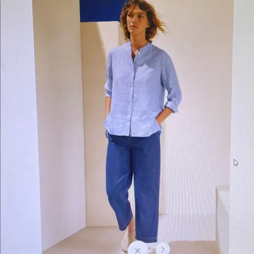 Poetry Buckle Back Hemp Blend Relaxed Fit Jeans 14