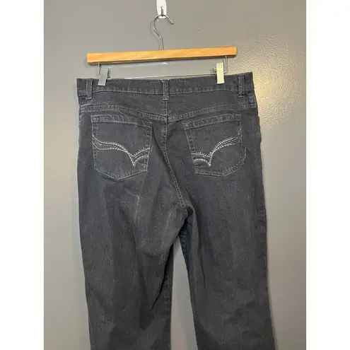 Gloria Vanderbilt Jeans Womens 14 Petite Amanda High Rise Straight Denim Pants