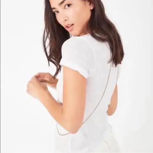 Stella & Dot Maui Gold Toned Mesh Chain Versatile Modern Statement Necklace