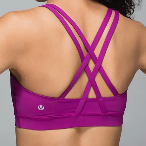 Lululemon  Energy Bra Polar Pink POPK Size 6