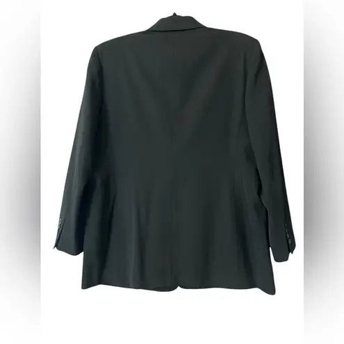 Austin Reed black worsted wool blazer Size 14W